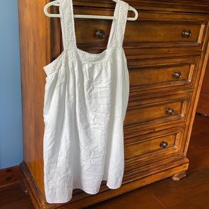 Old Navy Lined Linen Sun Dress Size L